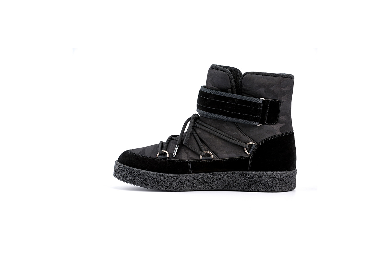 ботинки 1209AMIGR1-069 черный камуфляж, фото 3